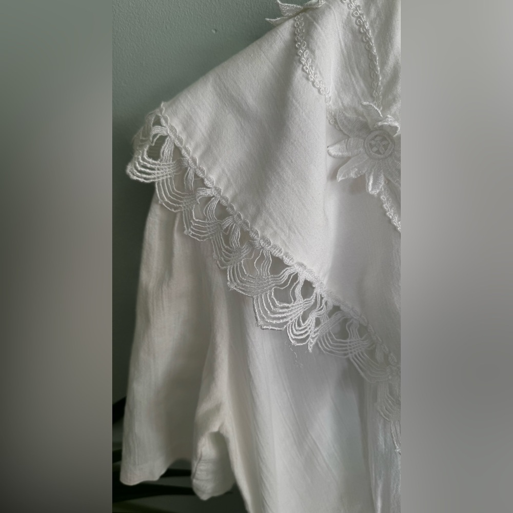 Vintage Joseph Ribkoff White Textured Fabric - Picture 5 of 9